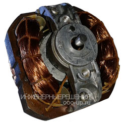 Single-phase induction motor with asymmetrical stator Single-phase induction motor with asymmetrical stator